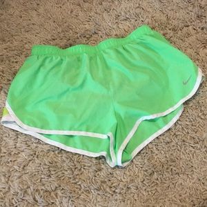 Nike Neon Green DriFit Shorts